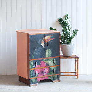 Toucan Bird Furniture Decoupage Paper, MINT by Michelle Decoupage