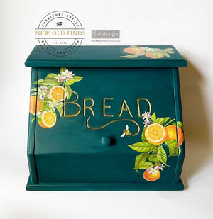Rub On Furniture Decor Transfer, CITRUS SLICE, Redesign with Prima Mini Transfer, Small Transfer,