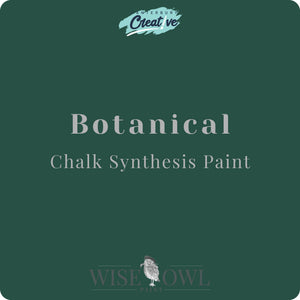 Chalk Synthesis Paint Botanical Pint Size - Wise Owl Paint for Furniture - Matte Finish