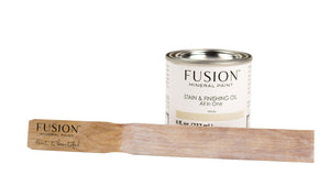 Stain & Finishing Oil WHITE - Fusion Mineral Paint - All in One SFO - Fast Shipping