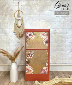 Exotica Small Transfer | Exotic Floral Furniture Transfer