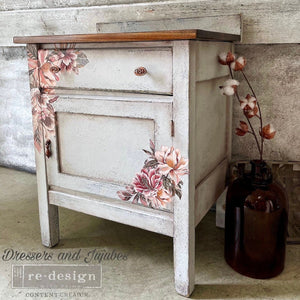 Exotica Small Transfer | Exotic Floral Furniture Transfer