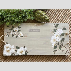 White Magnolia Small Transfer | Magnolia Furniture Transfer