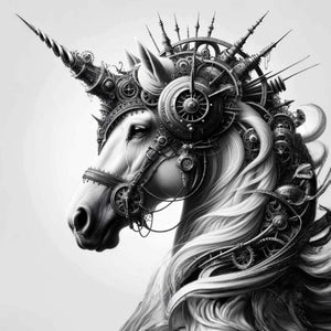 Ulysses Unicorn A3 Furniture Decoupage Paper - MINT by Michelle Decoupage