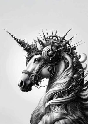 Ulysses Unicorn A3 Furniture Decoupage Paper - MINT by Michelle Decoupage