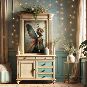 Sprite A1 Decoupage Paper - MINT by Michelle Furniture Decoupage