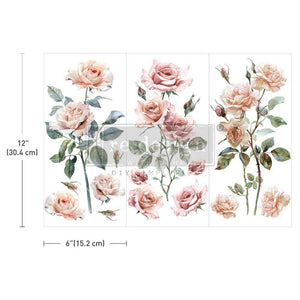 Blush Symphony Small Transfer | Rose Furniture Transfer
