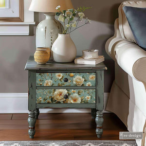 Pure Petal Elegance Floral Decoupage Paper Set - Redesign with Prima A3 Fiber Sheets