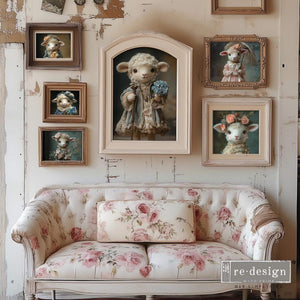 Shepherd's Cottage Decoupage Paper Pack - Redesign with Prima A3 Fiber Paper Set