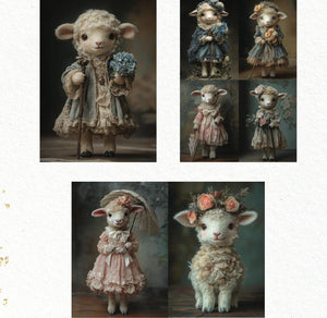 Shepherd's Cottage Decoupage Paper Pack - Redesign with Prima A3 Fiber Paper Set
