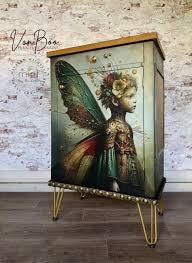 Sprite A1 Decoupage Paper - MINT by Michelle Furniture Decoupage