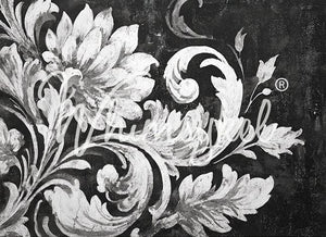 Noir Brocade & Noir Brocade REVERSED Furniture Decoupage - Whimsykel Designs Tissue Paper