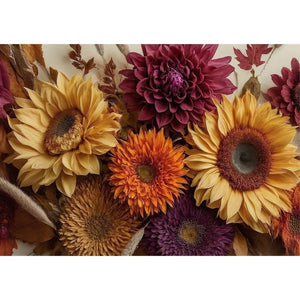 Harvest Bloom A1 Floral Decoupage Paper - MINT by Michelle Decoupage
