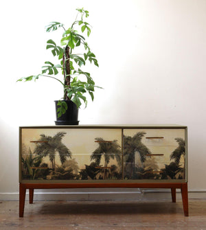The Tropics Furniture Decoupage Paper, MINT by Michelle Decoupage