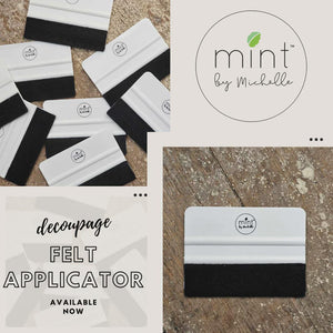 Felt Decoupage Applicator - Mint by Michelle - Craft Application Tool