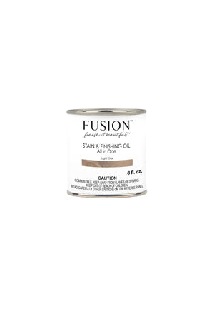 Stain & Finishing Oil Light Oak - Fusion Mineral Paint - All in One SFO