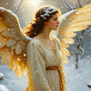 Christmas Angel Decoupage Paper - A1 Size MINT by Michelle Decoupage - Holiday DIY