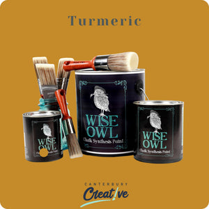Turmeric Chalk Synthesis Paint - Wise Owl Paint for Furniture