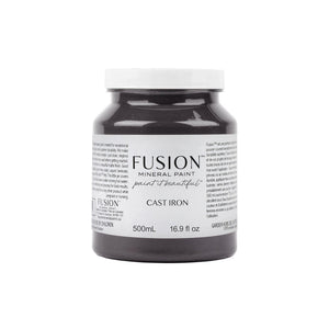 Cast Iron Fusion Mineral Paint - Matte Furniture & Cabinet Paint - Pint Size