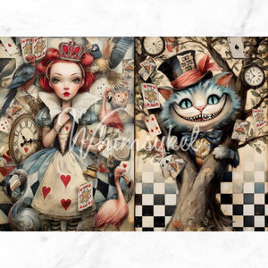 Chester & the Queen Furniture Decoupage - Whimsykel Designs Tissue Paper