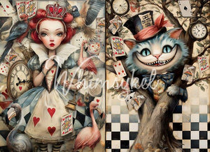 Chester & the Queen Furniture Decoupage - Whimsykel Designs Tissue Paper