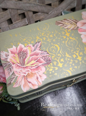 Exotica Small Transfer | Exotic Floral Furniture Transfer