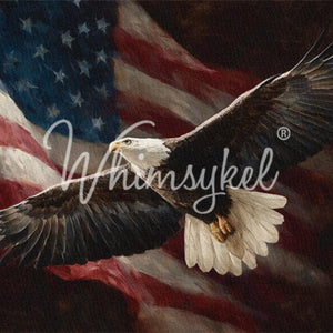 Freedom Isn't Free Furniture Decoupage - Whimsykel Designs Tissue Paper