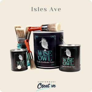 Chalk Synthesis Paint Isles Ave - Pint Size - Matte Wise Owl Paint for Furniture & Cabinets