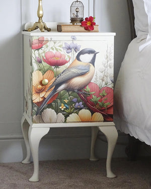 The Friendly Garden A1 Furniture Decoupage Paper - MINT by Michelle