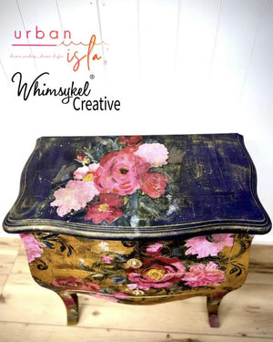 Rustic Rosewood Furniture Decoupage Paper - Whimsykel Designs Tissue Sheet