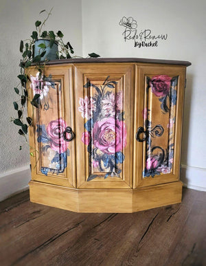 Rustic Rosewood Furniture Decoupage Paper - Whimsykel Designs Tissue Sheet