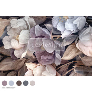 Petals in Prose Furniture Decoupage Paper - Redesign with Prima Fiber Tissue Sheet