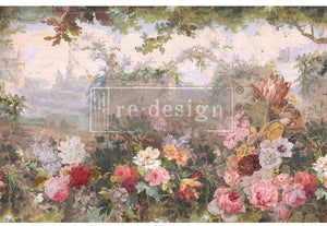 Heirloom Horizon Furniture Decoupage Paper - Redesign with Prima Fiber Tissue Sheet