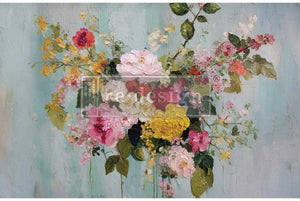 Impasto Infusion Furniture Decoupage Paper - Redesign with Prima Fiber Tissue Sheet