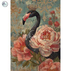 Blackwater Belle Furniture Decoupage - Whimsykel Designs Tissue Paper