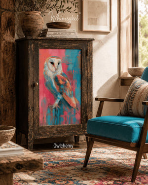Owlchemy Furniture Decoupage - Whimsykel Designs Tissue Paper
