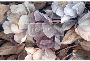 Petals in Prose Furniture Decoupage Paper - Redesign with Prima Fiber Tissue Sheet