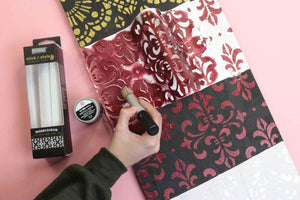 Modern Damask - CeCe Stick & Style Stencil