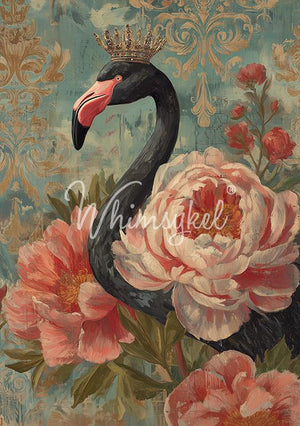 Blackwater Belle Furniture Decoupage - Whimsykel Designs Tissue Paper