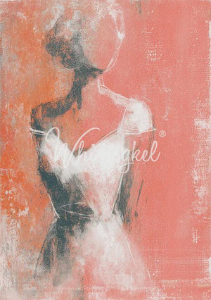 Shape of Her Furniture Decoupage - Whimsykel Designs Tissue Paper