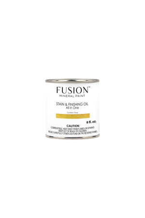 Stain & Finishing Oil GOLDEN Pine - Fusion Mineral Paint - All in One SFO