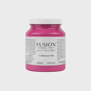CUREiously Pink Fusion Mineral Paint - Matte Furniture & Cabinet Paint - Pint Size