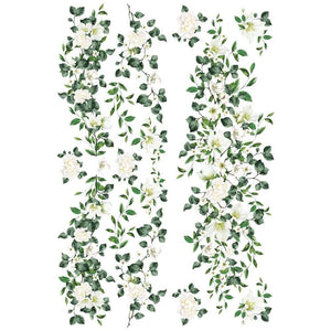 Trellis Flowers Furniture Transfer | Redesign with Prima Floral Decal