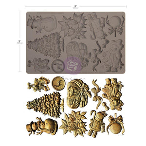 Christmas Blush Silicone Mold - Redesign with Prima Decor Mould