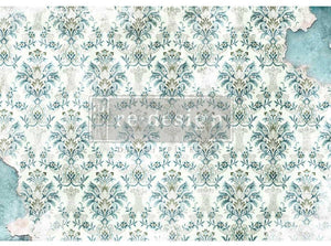 Chateau Romance Decoupage Paper - Redesign with Prima Floral A1 Fiber Sheet
