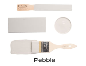 Pebble Fusion paint flat lay