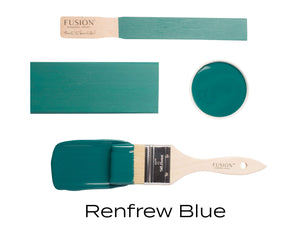 Renfrew Blue Fusion paint flat lay
