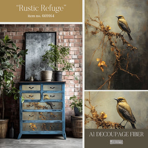 Rustic Refuge A1 Decoupage Fiber Paper | Rustic Décor - image 5
