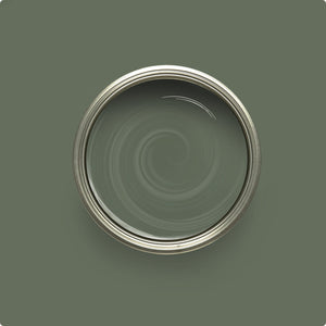 Wise Owl Shade Green paint color swatch