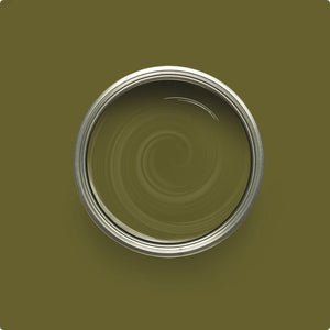 Wise Owl Spanish Olive paint color swatch